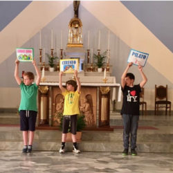 Istituto San Giuseppe La Salle Milano Santa Pasqua 2017 Scuola Primaria Proposta Via Crucis Head