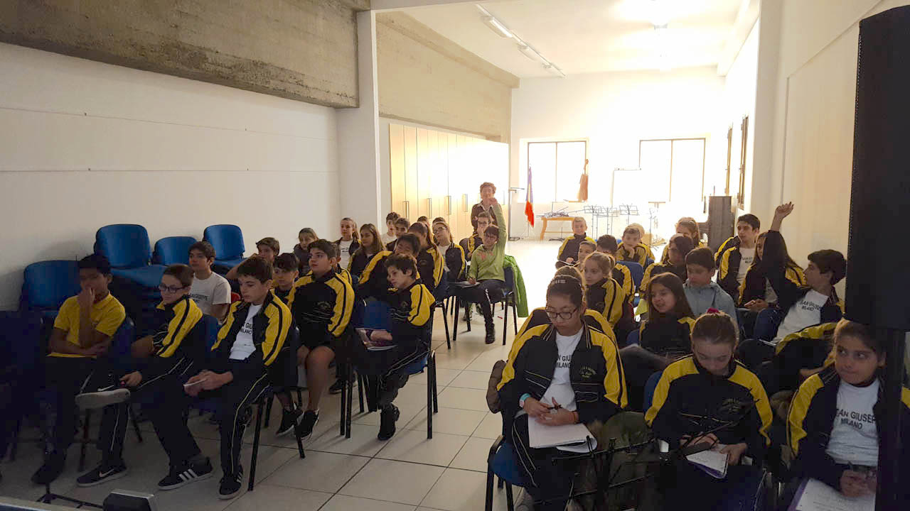 Istituto San Giuseppe La Salle Milano Scuola Secondaria Classi Seconde Incontro LILT Alimentazione_2