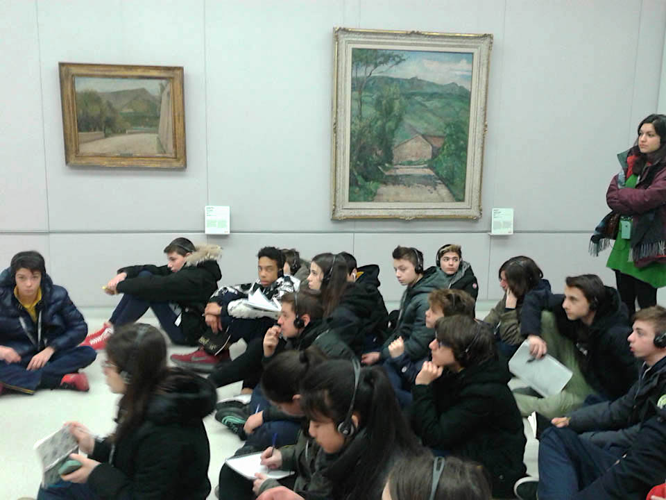 Istituto San Giuseppe La Salle Milano Scuola Secondaria Classi Terze Visita Museo Novecento Milano_1