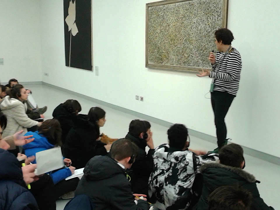 Istituto San Giuseppe La Salle Milano Scuola Secondaria Classi Terze Visita Museo Novecento Milano_2