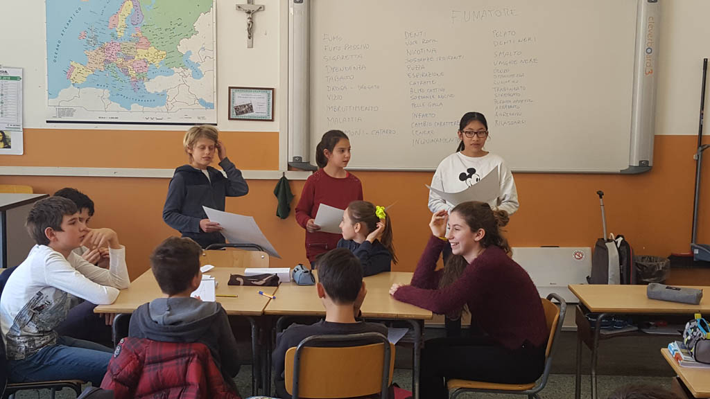 Istituto San Giuseppe La Salle Milano Scuola Secondaria Classe 2B Incontro Prevenzione Tabagismo_6