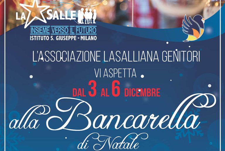 Istituto San Giuseppe La Salle Milano Bancarella di Natale 2019_Head