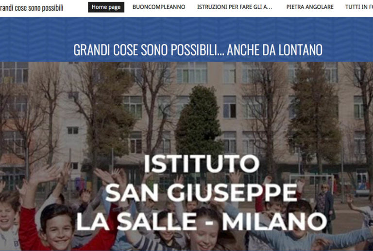 Istituto San Giuseppe La Salle Milano Presentazione Minisito