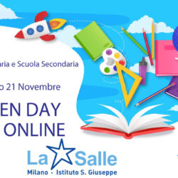 Istituto San Giuseppe La Salle Milano Open Day 2020 ONLINE Evidenza News