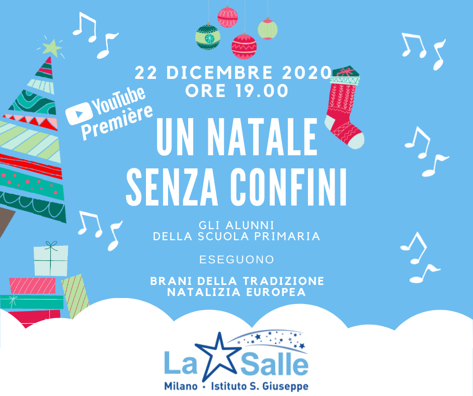 Istituto San Giuseppe La Salle Milano Locandina Natale Senza Confini