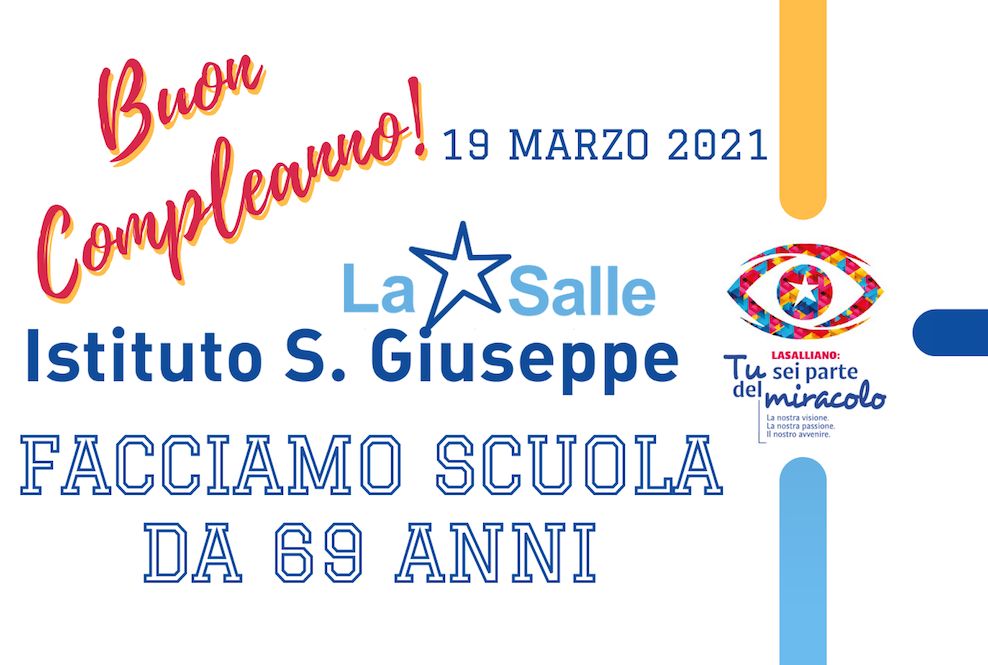 Istituto San Giuseppe La Salle Milano Compleanno 69