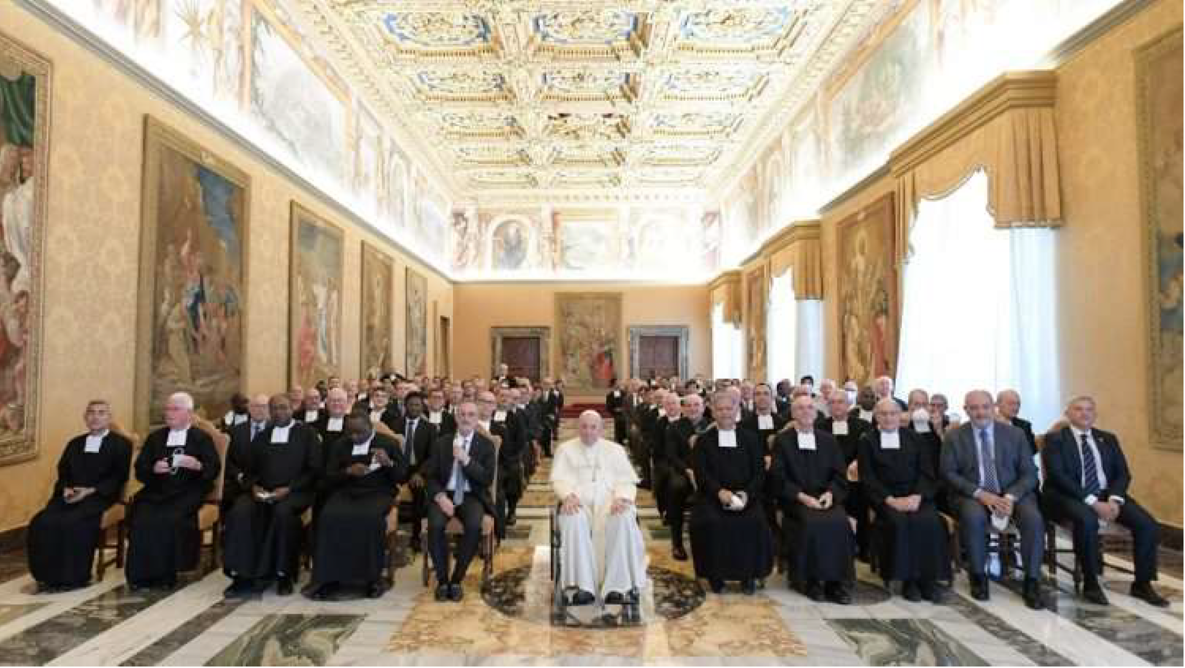 Udienza Fratelli delle Scuole Cristiane Papa Francesco 21 maggio 2022_2