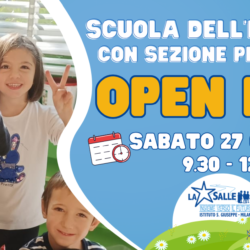 Istituto San Giuseppe La Salle Milano Scuola Infanzia OPEN DAY 2024