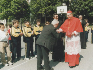 Istituto San Giuseppe La Salle Milano 2002 Anniversario 50 anni Benedizione Cardinal Martini