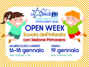 Istituto San Giuseppe La Salle Milano Open Week Scuola dell'Infanzia 2018-2019_News_2