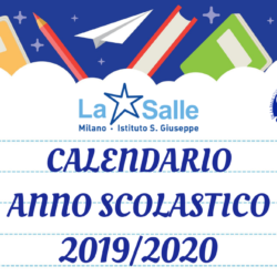Istituto San Giuseppe La Salle Milano Calendario anno scolastico 2019-2020_Head