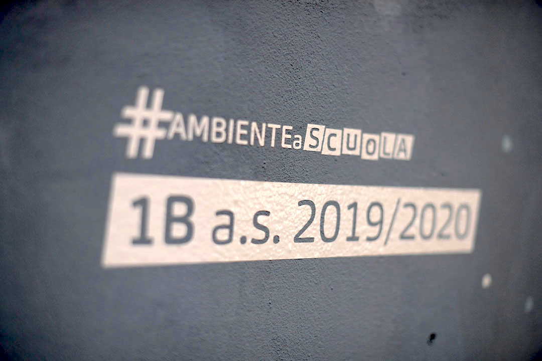 Istituto San Giuseppe La Salle milano Scuola Secondaria Un murale per L'Ambiente #AmbienteaScuola_22