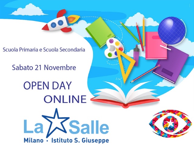 Istituto San Giuseppe La Salle Milano Open Day 2020 ONLINE News