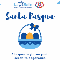 Istituto San Giuseppe La Salle Milano Santa Pasqua 2021 Auguri_Head