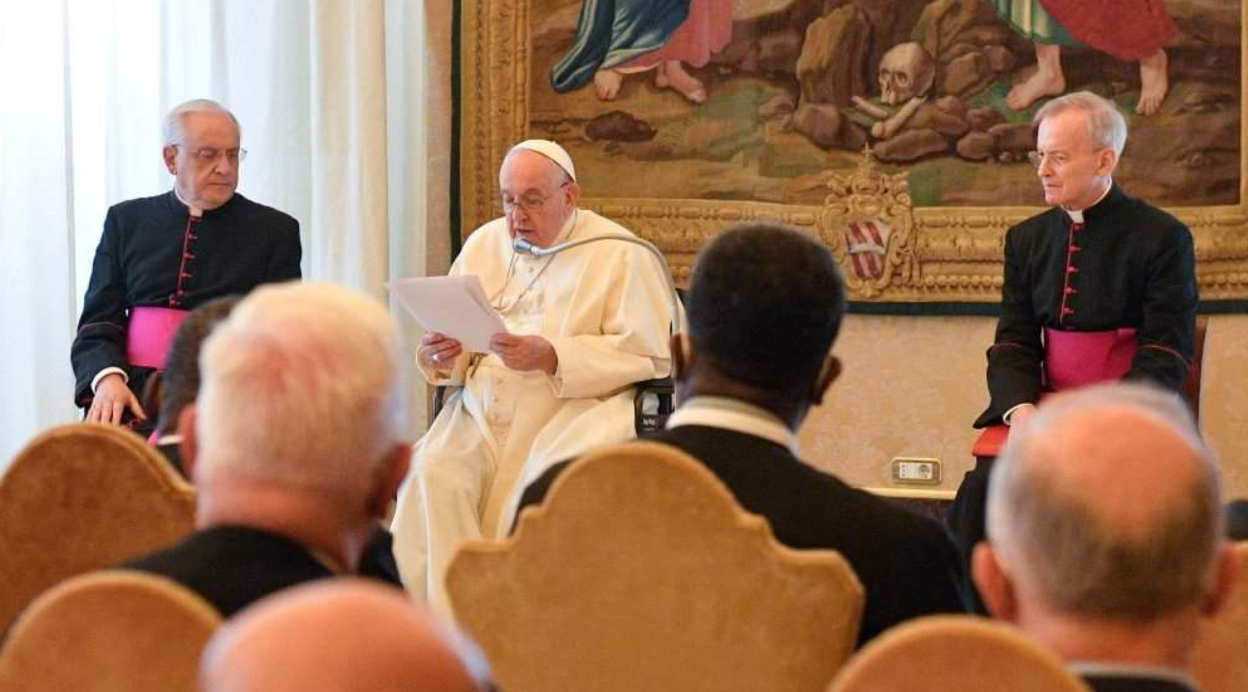 Udienza Fratelli delle Scuole Cristiane Papa Francesco 21 maggio 2022_1