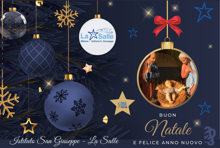 Istituto San Giuseppe La Salle Milano Auguri Natale 2022