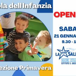 Istituto San Giuseppe La Salle Milano Scuola Infanzia OPEN DAY 2023 Apertura