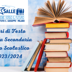 Istituto San Giuseppe La Salle Milano Libri di Testo Scuola Secondaria Anno Scolastico 2023-2024