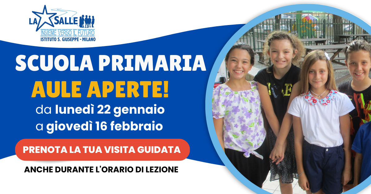 Aule Aperte Primaria 2024 Evidenza